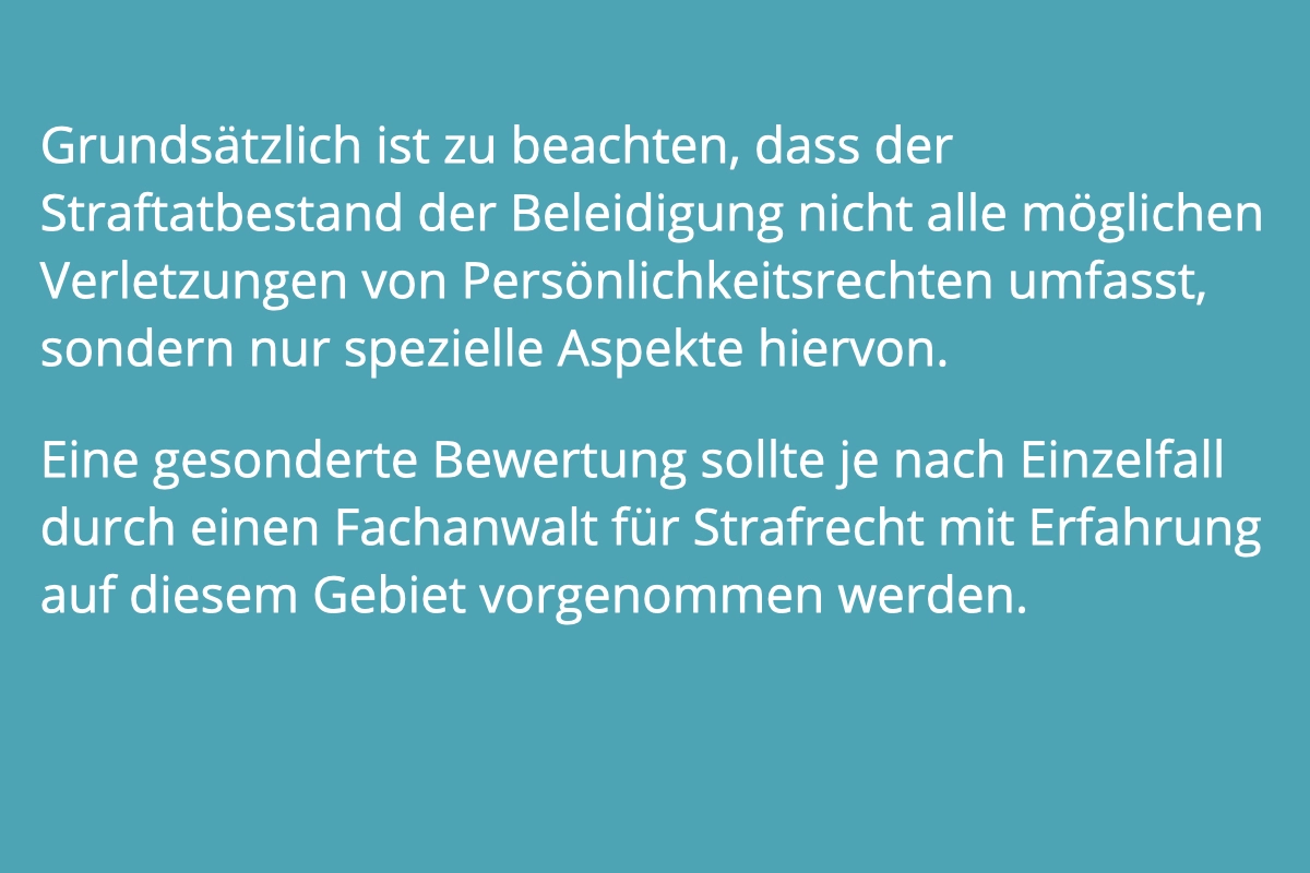 Bei einer Anzeige wegen Beleidigung muss richtig gehandelt werden. Anwalt hilft!