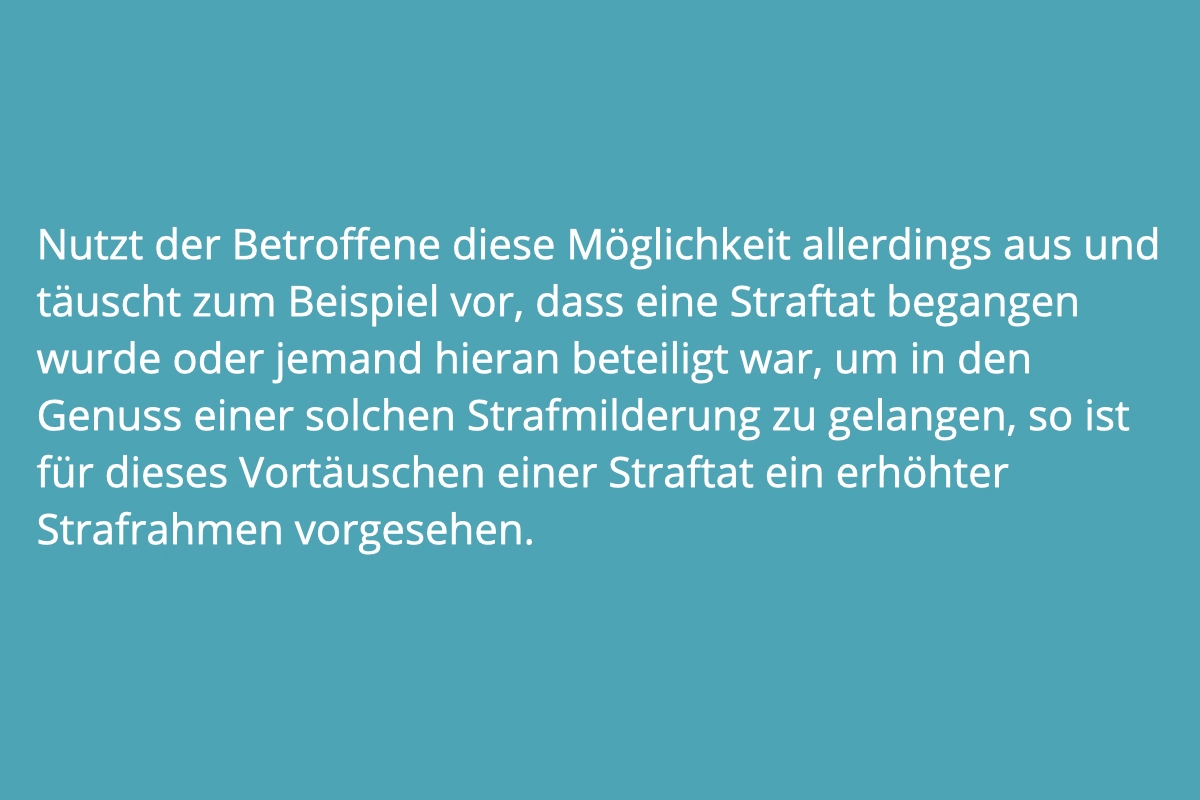 Das Vortäuschen einer Straftat gem. § 145d StGB ist strafbar. Wir zeigen Beispiele.