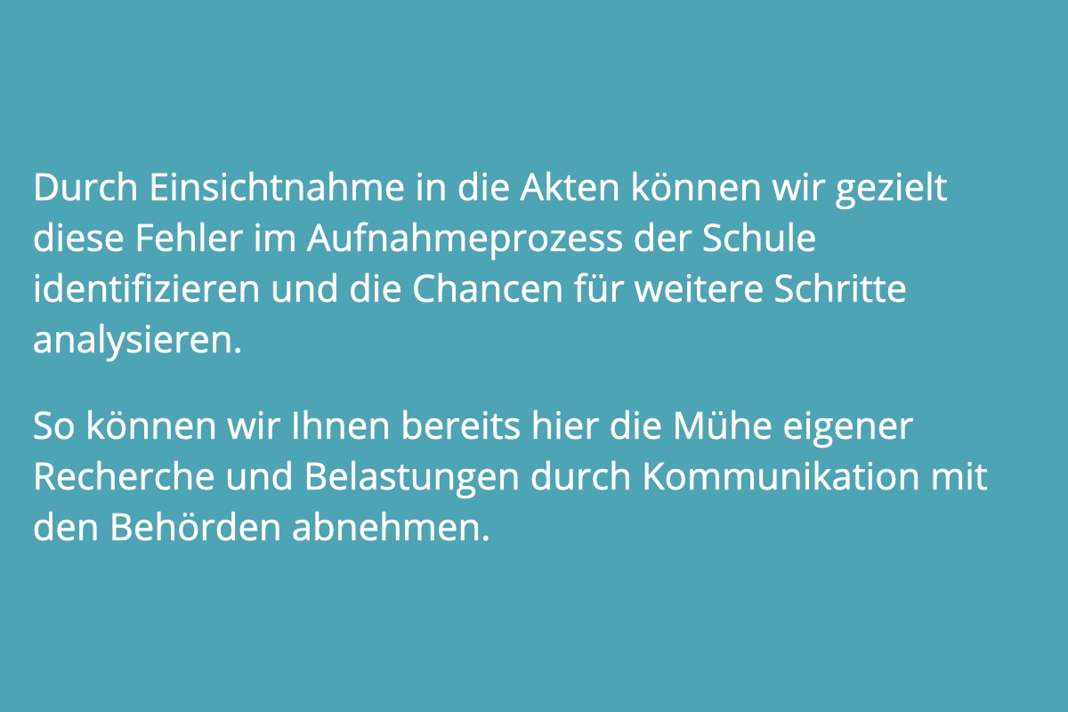 Schulplatz in Rheinland-Pfalz einklagen mit Anwalt für Schulrecht: Widerspruch einlegen, Fehler im Aufnahmeprozess finden und schlussendlich Platz in Wunschschule einklagen.