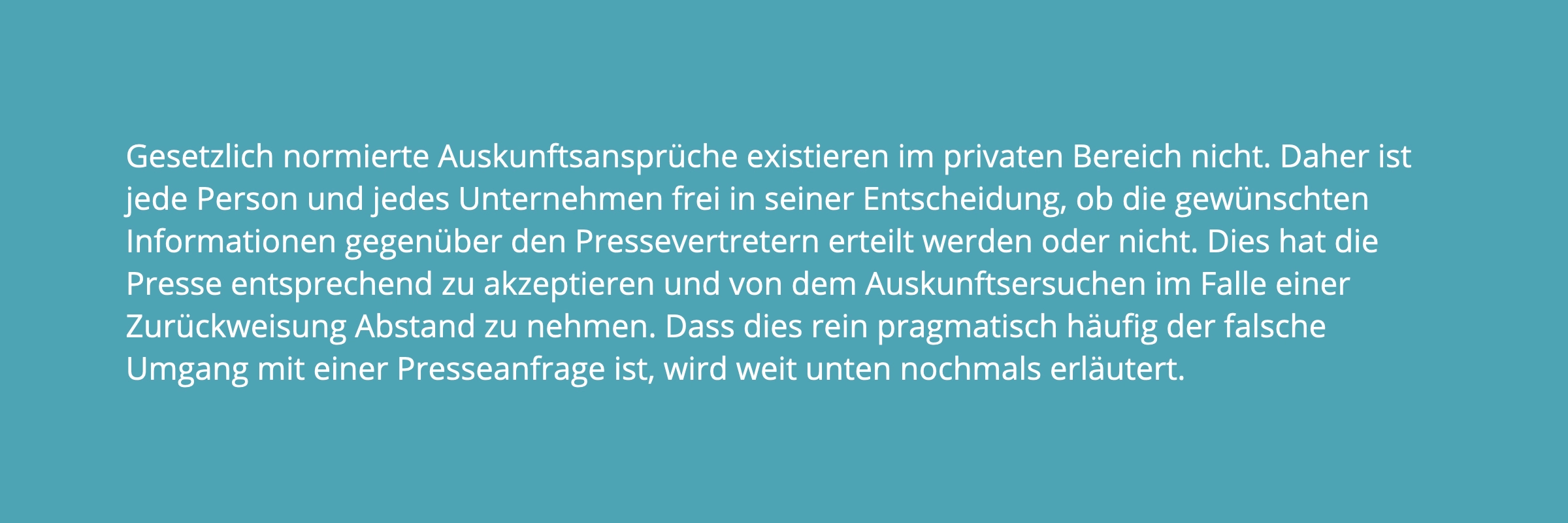 Umgang mit Presseanfragen: Anwalt hilft!