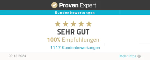 Bewertungen auf ProvenExpert